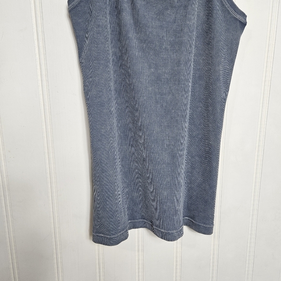 Lululemon Cool Racerback Tank Womens Rib Washed Moon Blue Athletic - Picture 5 of 12